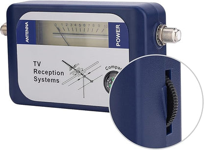 ZJchao TV Antenna Signal Strength Meter, Antenna Signal Meter Satellite Finder Strength, Mini Finder Digital Aerial Terrestrial TV