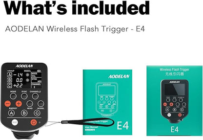 AODELAN TTL HSS 1/8000s Wireless Flash Remote Trigger Compatible for Sony Camera; Replace P-rofoto Air Remote TTL-S