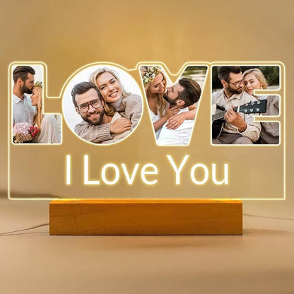 Custom Picture Frames, Personalized Photo Frames, Customized Picture Frame, Personalized Anniversary Valentines Day Gifts for Women Men Her Him Girlfriend Boyfriend Couple Mom Dad Family Pet