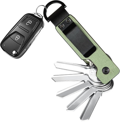Keychain Key Holder Keychain Tile For Men/Women Key Finder Ring/Organizer for Car Keys Keyring Accessories 2-5 Keys