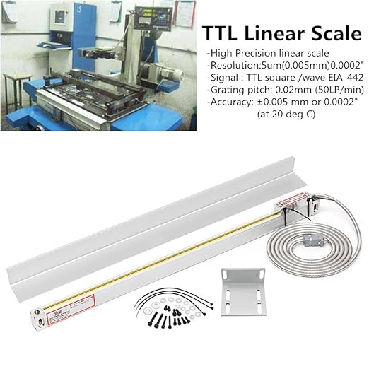 2/3 Axis Digital Readout and TTL Precision Linear Glass Scale DRO Encoder for Milling Lathe. Note:Display&Scales Sold Separately,Pls Select The Size Options! (3 Axis Digital Readout Display ONLY)