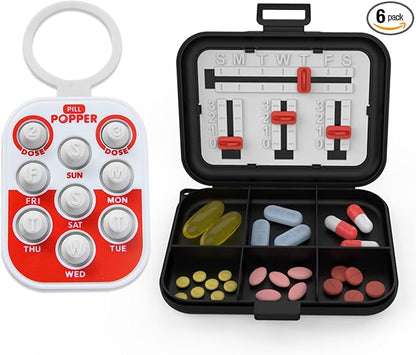 Pill Popper - Memory Aid Medication Dose Tracker (Bundle)