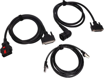 Diagnostic Extender Cable Kit for, OBD2 16pin Extension Cable, 14pin Connection Network Cable, Plug and Play Scanner Adapter with ABS Material for Car Diagnostic Tool
