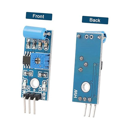 Luxshiny 10pcs Normally Closed Type Sensor Module Alarm System for Theft and Earthquake Detection Microcontroller Compatible Low Level Output Trigger