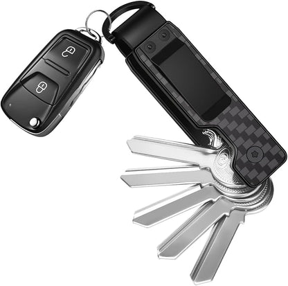 Keychain Key Holder Keychain Tile For Men/Women Key Finder Ring/Organizer for Car Keys Keyring Accessories 2-5 Keys