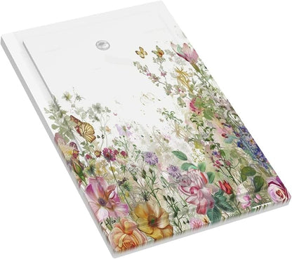 Light Switch Cover Plate Boho Wildflower Colorful Floral Butterfly 1 Gang No Device Blank Electrical Wall Plates Faceplate Decorative Switch Plate For Bed Room Living Room Decor