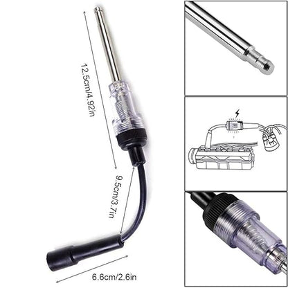 Inline Spark Plug Tester with Carb Carburetor Cleaner Kit, Gzingen 2 Packs 6-12V Engine Ignition Test Tool Armature Diagnostic Detector Tool for Automotive Car Lawnmower Vehicles Engines
