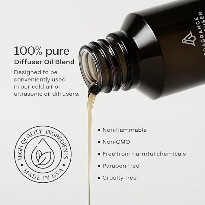 AromaPlan Home Luxury Scents, Hotel Premium Collection Set- 5 Star Hotel Collection- Natural, Non-Toxic Cold Air Diffuser Oil - Gift Ready, Diffuser Oils Scent (6 Pack/ 0.85 fl.oz (25 ml)