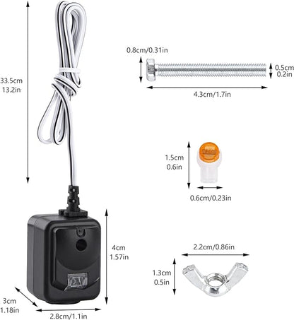 820CB Garage Door Sensor, Safety Sensor Kit Compatible with Chamberlain Liftmaster Sears Craftsman Garage Door Opener Made After 1997. Replacement 41A5034 G801CB-P 801CB 041-0136