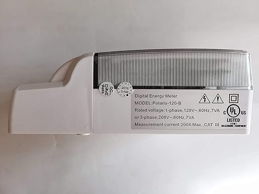 DAE P254-400-S KIT, UL kWh Smart Submeter, 3 Phase, 400A, 120/208v, 3 Solid Core CTs (Inner Dia 1.38"), RS485