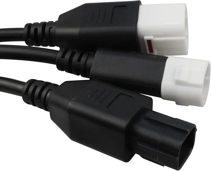 OBD2 Diagnostic Cable Fit for Yamaha Kline Euro5 16 Pin to 3Pin 4Pin 6Pin OBD2 3 in 1 Diagnostic Adapter,OBD2 to OBD1 6/4/3 pin Plug Adapter for Honda Guzzi Kawasaki Suzuki Motorbike
