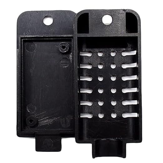 Plastic Case Small Humidity Sensor Electronics Box Instrument Enclosure Project Box Control Box(4 Pcs)