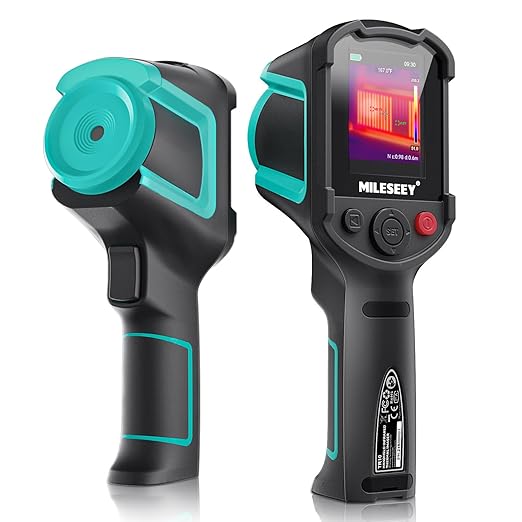 MILESEEY TR10 Thermal Imaging Camera,Super Resolution 192 x 192 Thermal Camera,25 Hz Refresh Rate, -4°F to 1022°F Handheld Infrared Imager,8-Hour Battery Life Infrared Camera
