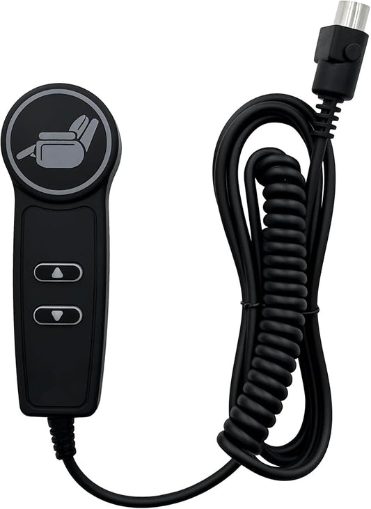 2 Button 5 Pin Remote with USB A C Ports and Backlight for Lift Chair Electric Sofa Power Recliner Hand Control Parts Replacement Handset Controller