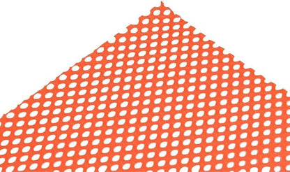 Mytee Products (16 Pack) 18"x18" Orange Safety Flags for Truck Loads w/Dowel - DOT Compliant Jersey Mesh Warning Flags on Stick for Oversize Wide Load, Construction, Road Traffic, Pedestrian Signs