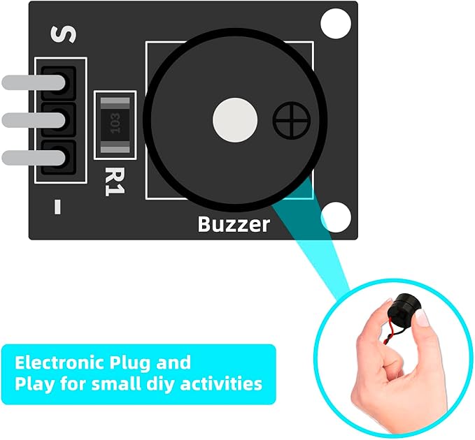 30Pcs DC 12V Electronic DC Buzzer 5v Alarm Active Piezo Beep Sound ABS Housing 85dB Wired Connector Black