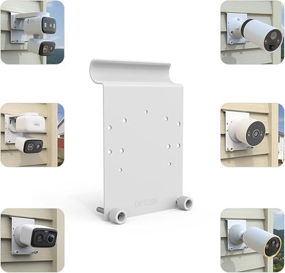 Universal Vinyl Siding Mount Compatible with TP-Link Tapo C246D/C236/C216/C217/C113/C420/C400/C400 Kit/C460 Cameras (White)