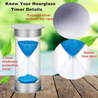 SuLiao Hourglass Sand Clock Timers: 60 Minute Hour Glass Timer,Sand Watch for Kids Teachers Classroom Games
