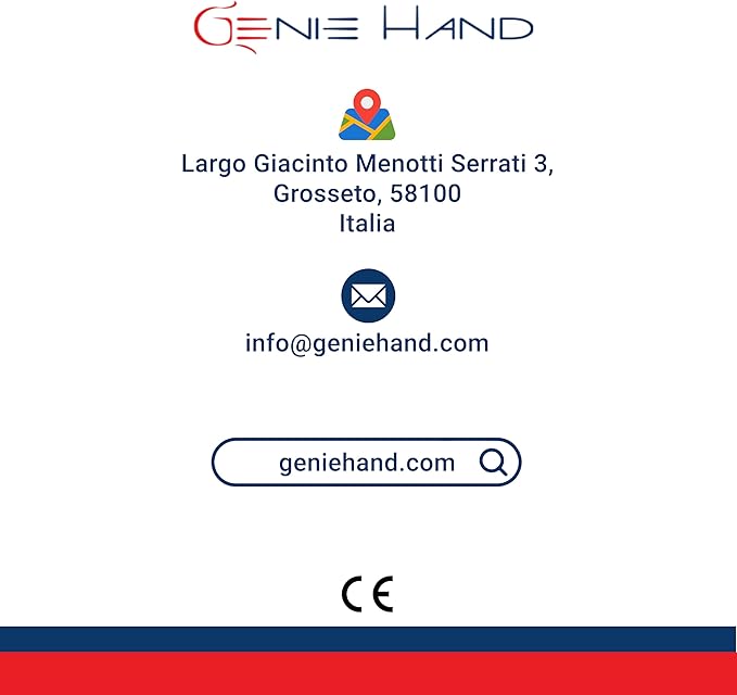 Genie Hand – Time Delay Safe, Anti Robbery Safe Box, Timed Controlled Opening – B-Class Lock – Anti Bounce Technology (Wall - Small)