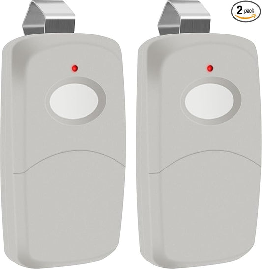 2 for 10 Dip Switch Multicode Gate Door Opener Remote,Replacement for Multi-Code Garage Door Opener Remote Transmitter 3089 MCS308911 3060 MCS306010,3070 MCS307010,300MHz