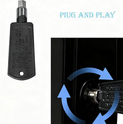 5304485424 Freezer Door Lock Key | Direct Replacement for Frigidaire FFBC4622QS/FFBC4622QS1 Wine Cellars | Fits AP5331004, 2211112, AH3506557, PS3506557