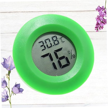 Garneck Digital Thermometer Hygrometer Reptile Enclosure Humidity Sensor Wall Mount Indoor Temperature for Home Office