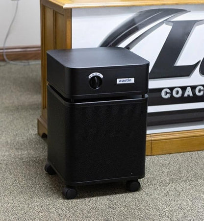 Austin Air HealthMate Standard Air Purifier, Black - Advanced 4- Stage Filtration Air Purifiers For Home with Activated Carbon & Zeolite, Model B400