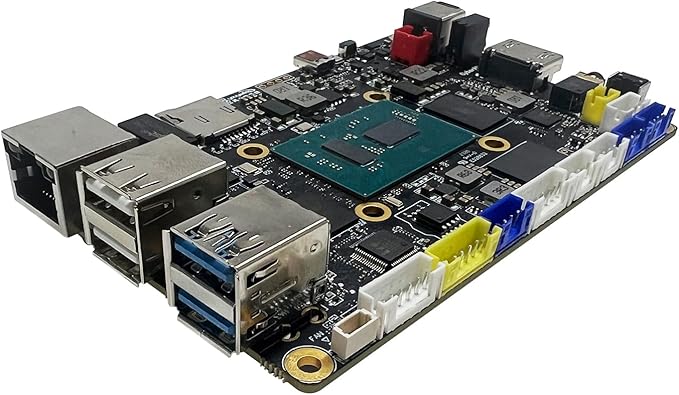 WayPonDEV youyeetoo X1 X86 Single Board Computer - A 64bit Windows 10/11/Linux Mini PC with Celeron N5105 CPU, Support Optional WiFi&BT NFC, PCIE 3.0 M.2 2280 NVMe or SATA SSD (8GB RAM+64GB Storage)