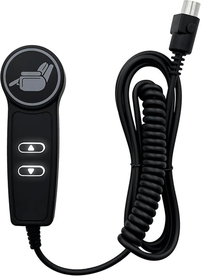 2 Button 5 Pin Remote with USB A C Ports and Backlight for Lift Chair Electric Sofa Power Recliner Hand Control Parts Replacement Handset Controller