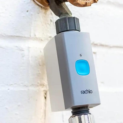 Rachio Smart Hose Timer (1 Valve Only) – App-Controlled Outdoor Faucet Timer, Quick Install & Scheduling, Expandable System - Requires WiFi Hub
