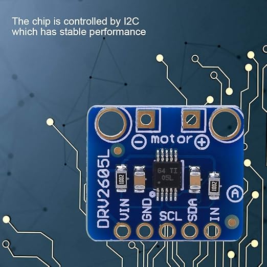 Haptic Motor Controller, Motor Drive Modulely, DRV2605L Motor Drive Modulely with in General Pin for Control Audio to Generate Haptic Code