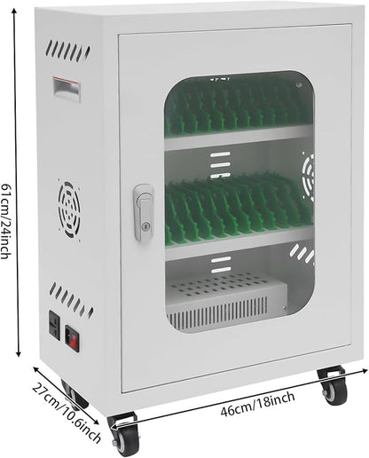 Cell Phone Charging Stations, Cellphone Charging Station Lockers, Rechargeable Cellphone Locker Storage Charging Station with Lock, 30