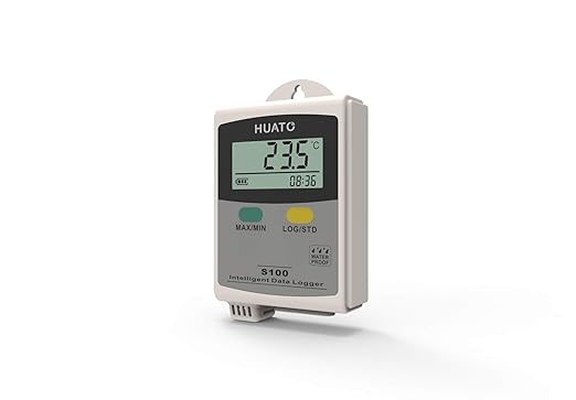 Portable or Wall Mounted Temperature and Humidity High Accuracy Data Logger with Total 86,000 Recording Points