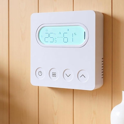 WALFRONT House Thermostat Intelligent Wall Thermostat for ZIGBEE Voice Control 7 Day Heating Plan Smart Room Heater for Water Floor Heating System