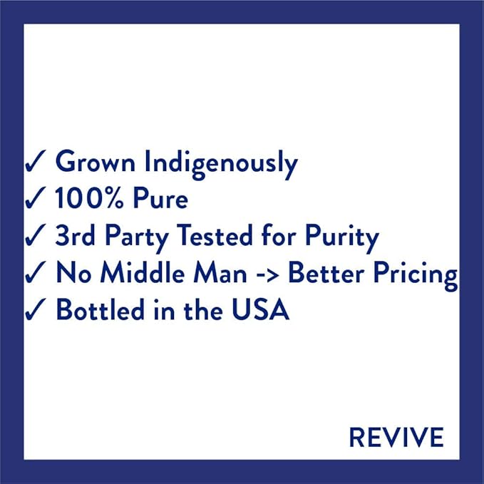 Frankincense Boswellia Sacra 10mL Essential Oil by Revive Essential Oils - 100% Pure Therapeutic Grade, for Diffuser, Humidifier, Massage, Aromatherapy, Skin & Hair Care