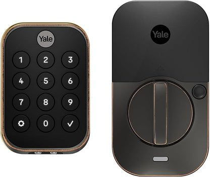 Yale Assure Lock 2 with Bluetooth – Oil Rubbed Bronze Smart Lock for Front Door with Keypad and Deadbolt – Secure Keyless Entry Door Lock (No Wi-Fi), YRD430-BLE-0BP