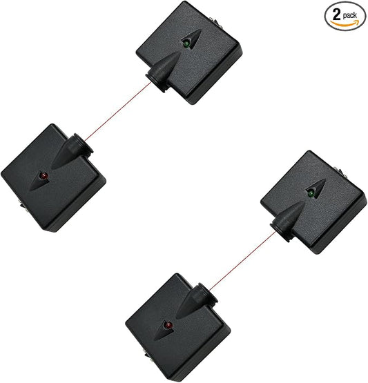 2PACK GSTB-R STB-BL Garage Door Sensor, Replacement for Genie Garage Door Sensors, Replacement Kit, Includes Sender & Receiver, Compatible with Genie Garage Door Openers Made After 1993.