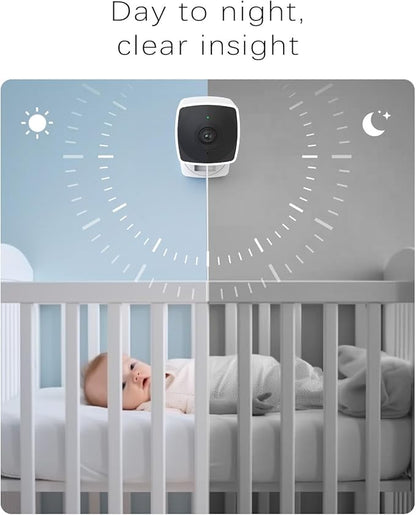 blurams 2.4G/5G Cameras for Home Security, 2K Pet Camera Indoor with Phone App, Foldable Security Camera w/Motion Detection, 2-Way Talk, IR Night Vision