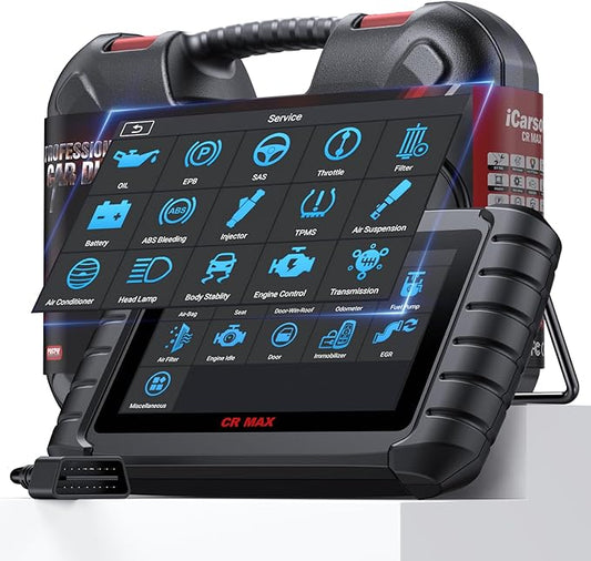iCarsoft CR MAX 2025 Version Bidirectional Scan Tools Full System Diagnosis 49 Services All Active Test OBD2 Scanner Diagnostic Tool Car Code Reader ECU Coding CAN FD Free Update for 10000+ Vehicles