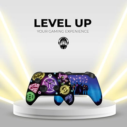 DreamController DC Comiic NEON Custom X-box Controller Wireless compatible with X-box One/Series X/S Proudly Customized in USA I Permanent HYDRODIP Print(NOT JUST A SKIN)(MODDED)