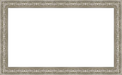 Tuscan Pearl 85" Premiere Deco TV Frame - Compatible ONLY with Samsung The Frame TV and Pro TVs (Fits 2021-2025, LS03A, LS03B,LS03C,LS03D,LS03FA,LS03FW)