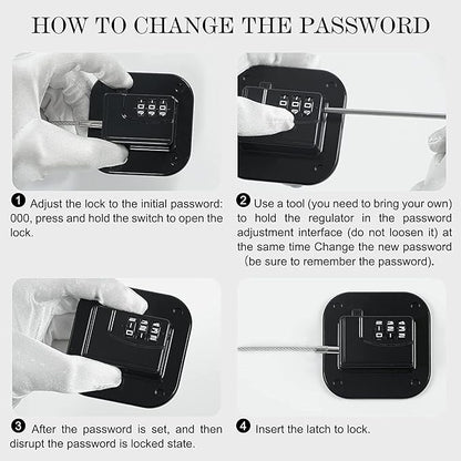 Refrigerator Lock Fridge Locks for Kids Keyless Child Safety Cabinet Locks for Cabinets Closets Drawers Window Electrical Appliances