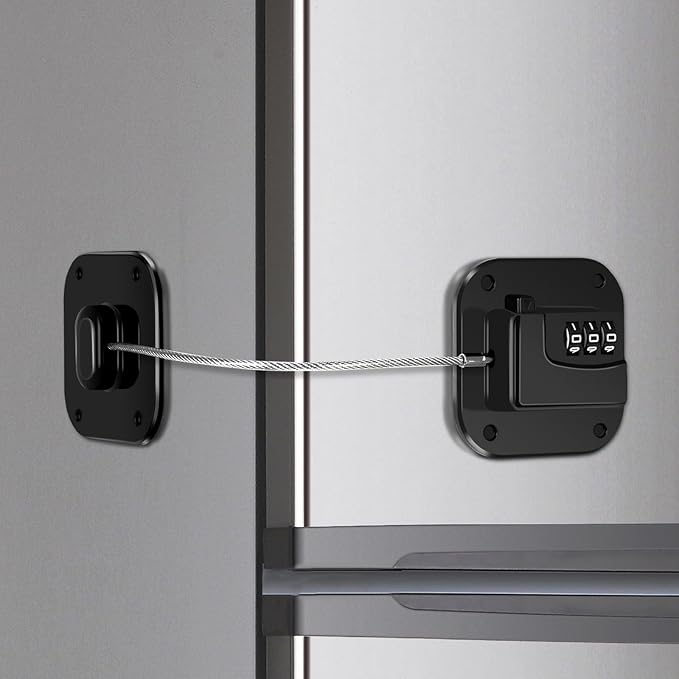 Refrigerator Lock, Combination Lock for Refrigerator Cabinets