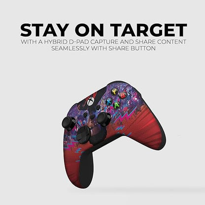 DreamController Milles Moralles Spiidervers Custom X-box Controller Wirelless compatible with X-box One/Series X/S Proudly Customized in USA I Permanent HYDRODIP (NOT JUST A SKIN)(MODDED)