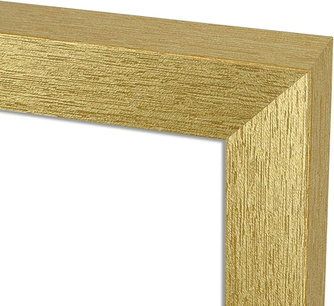 Golden State Art, 16x20 Picture Frame with Mat for 11x14 - High Definition Glass Wall Mounting Horizontal Vertical Display (Gold, 1 Pack)