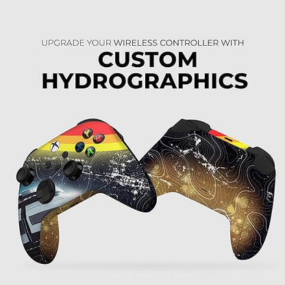 DreamController Cosmic Voyagger Custom X-box Controller Wireless compatible with X-box One/Series X/S Proudly Customized in USA I Permanent HYDRODIP Print(NOT JUST A SKIN)