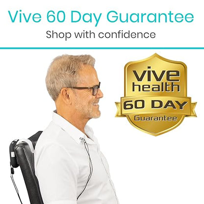 Vive Magnet Pull Cord Chair Alarm for Elderly Adults - Bed Alarm - Fall Prevention for Elderly Dementia Patients - String Exit Alert Detection for Caregivers Monitoring Seniors - Batteries Included