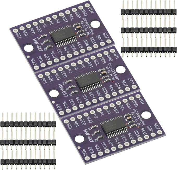 3PCS TCA9548A IIC I2C Multiplexer Breakout Board 8 Channel Expansion Board for Chaining Modules Arduino