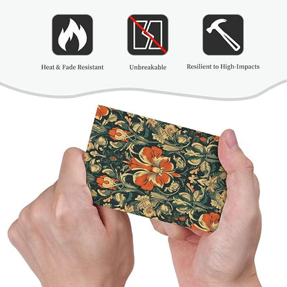 Light Switch Cover Plate William Morris Abstract Floral Plant Pattern Orangeyellowgreen 1 Gang No Device Blank Electrical Wall Plates Faceplate Decorative Switch Plate for Bedroom