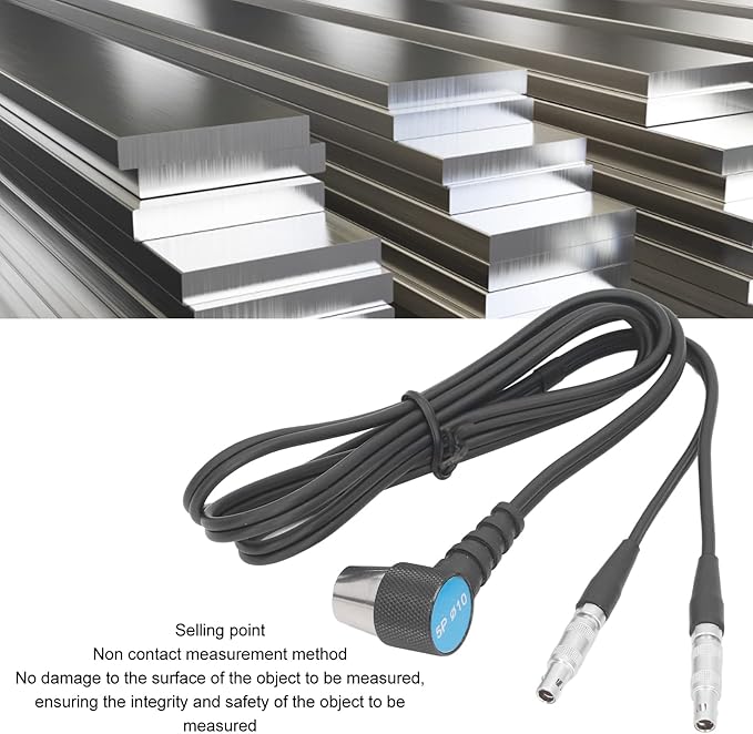 Ultrasonic Thickness Gauge Probe Metal Thickness Gauge Smart Sensor Automatic Calibration Transducer Tester Meter Replacement Probe